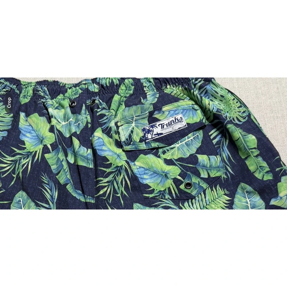 Men's Trunks Surf & Swim Co Tropical Leaves medium